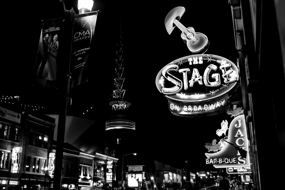 Monochrome Photo Of The City