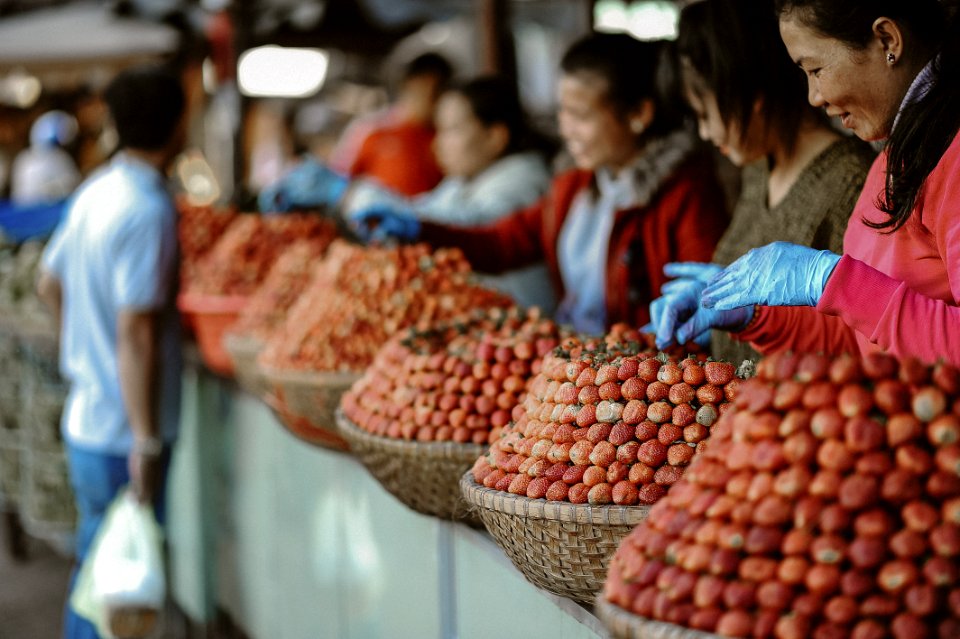 Girls Orange Dried Fruits