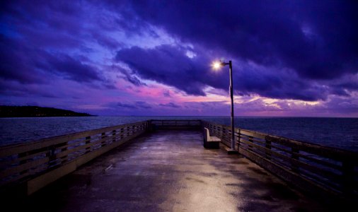 Scenic View From The Dock