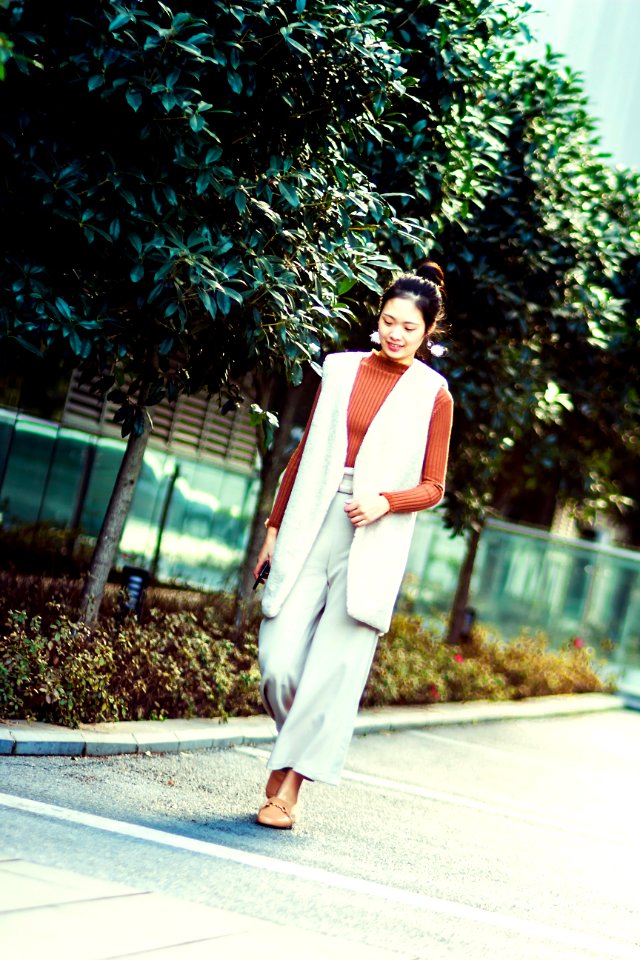 Photography Of A Woman Walking
