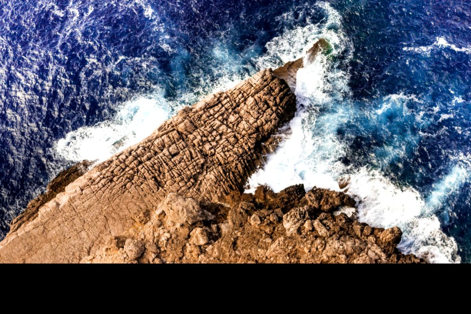Top View Of Body Of Water