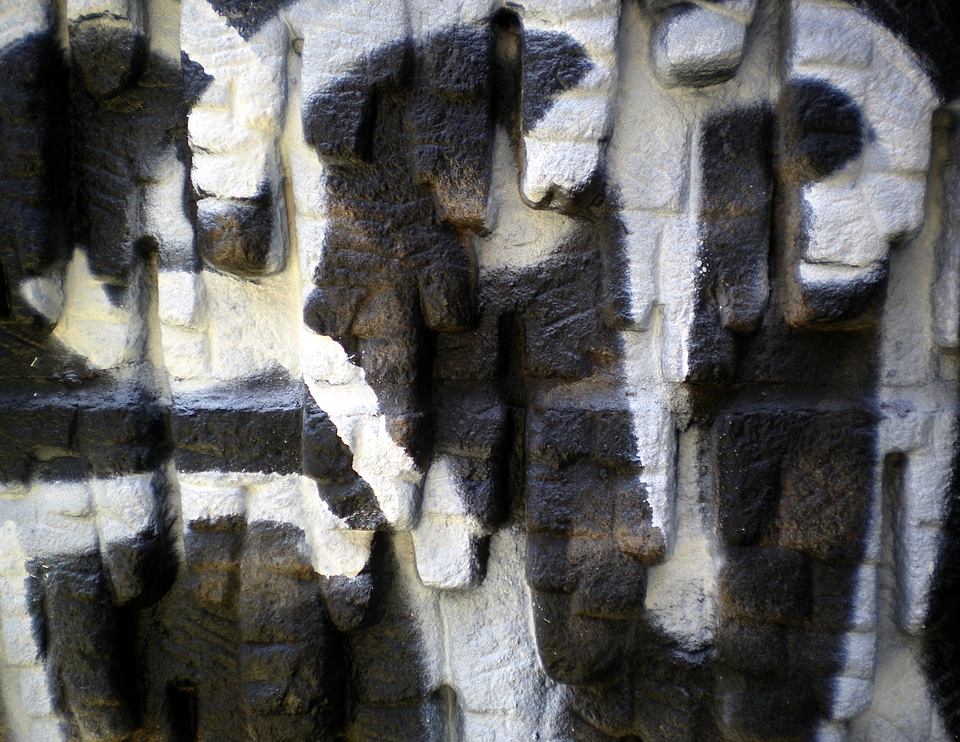 Artistic spray paint urban
