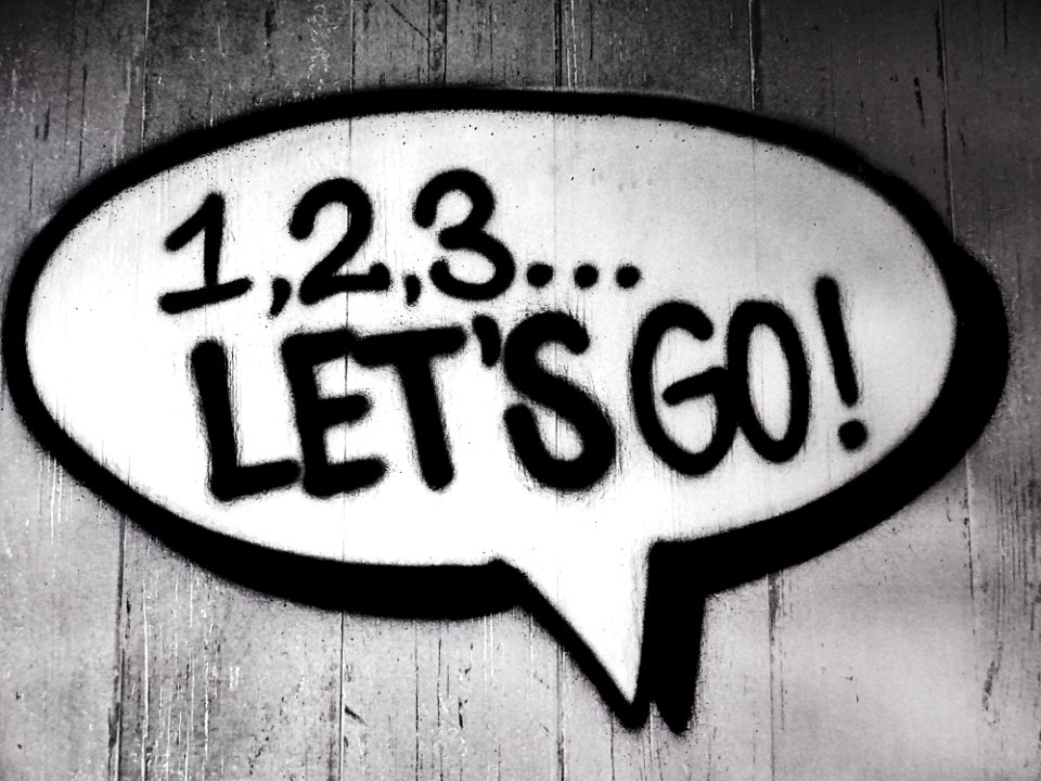 123 Lets Go Imaginary Text