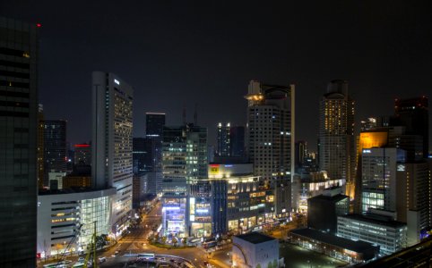 Photography Of Buildings During Nighttime photo