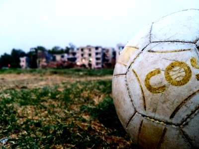 White Soccer Ball
