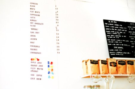Food Menu Board