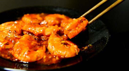 Garlic Shrimp Dish