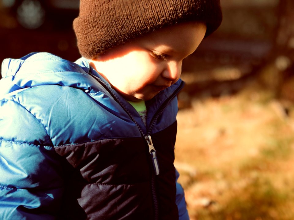 Close-up Photography Of A Boy photo