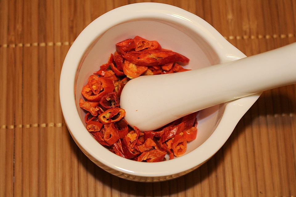 Spice masher paprika chili