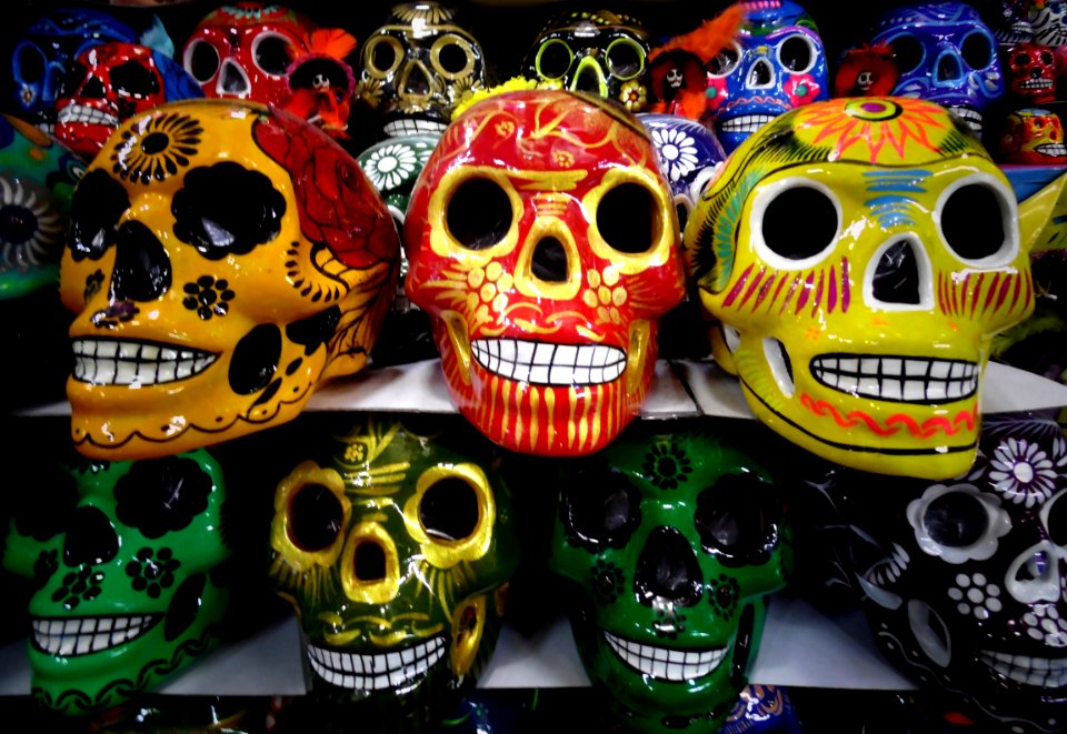Art Calaveras Colorful
