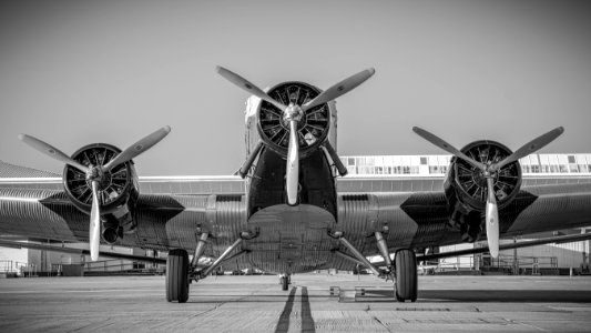 Gray Airplane photo