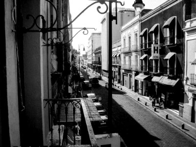 Architecture Balcony Black