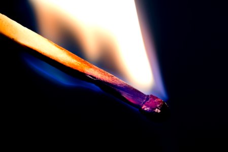 Photography Of Matchstick With Fire
