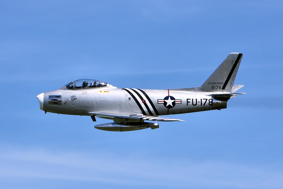 Military airplane aircraft