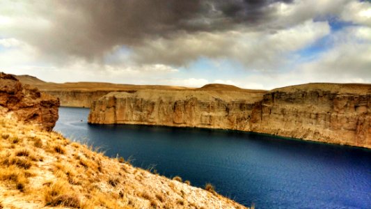 Cliffs Clouds Dawn photo