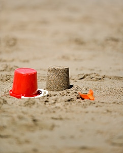 Play toy sandcastle photo