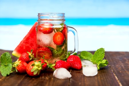 Berries Beverage Blur