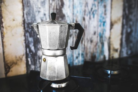 Vintage Moka Espresso Coffee Pot Maker photo