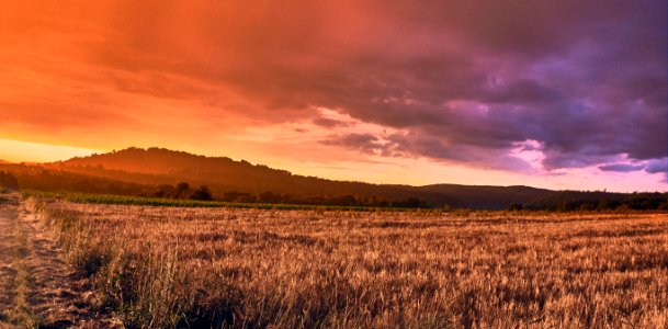 Agriculture Clouds Countryside
