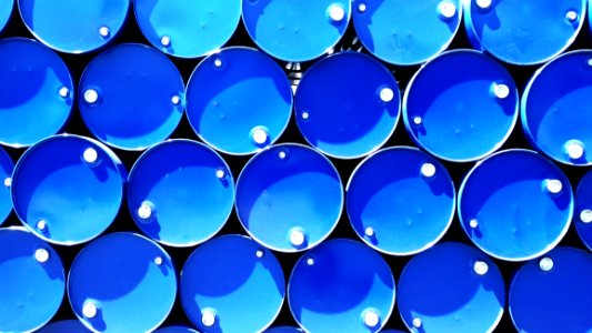 Blue Containers Drums