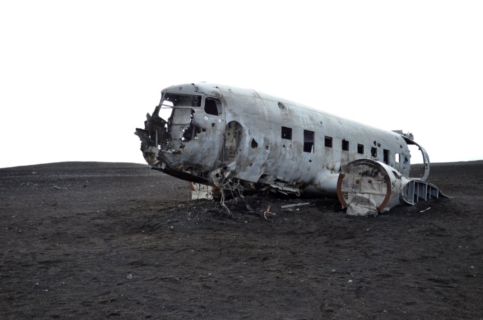 Abandoned Accident Aeroplane