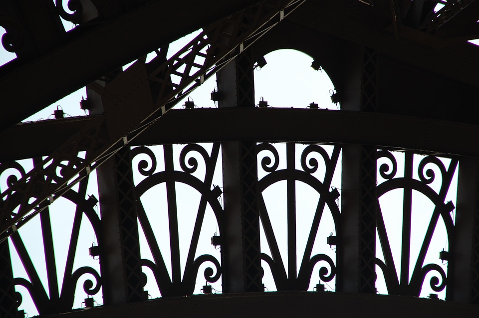 Heritage architecture black and white