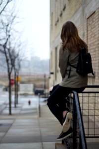 Backpack Blur Daylight