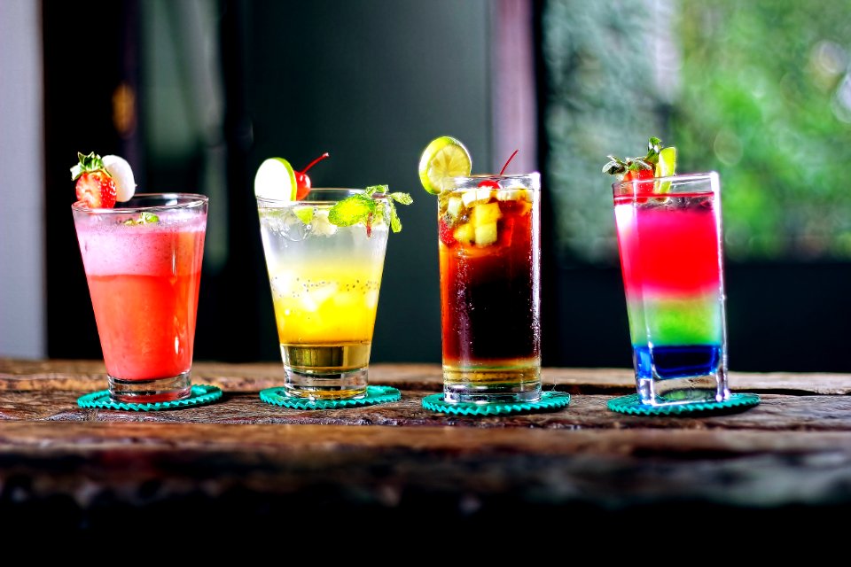 Alcoholic Beverages Bar