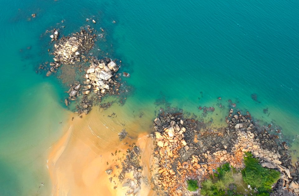 Birds Eye View Of Island photo