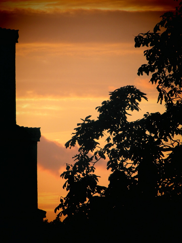 Sunset afterglow mood