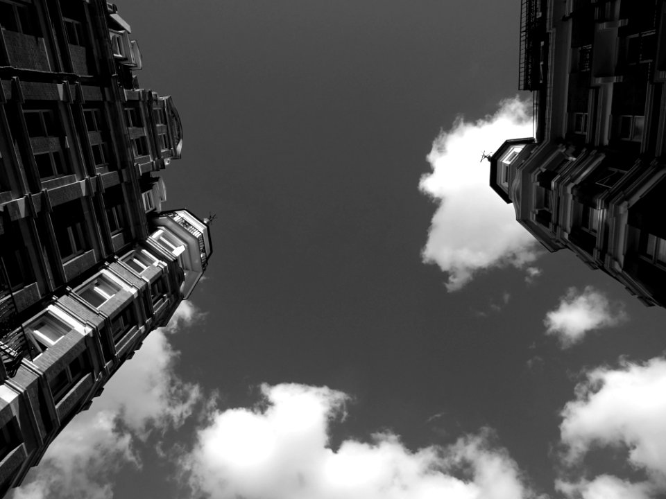 Apartments Architecture Black-and-white