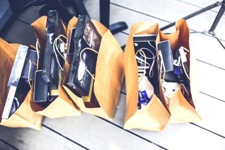 Brown Shopping Bags
