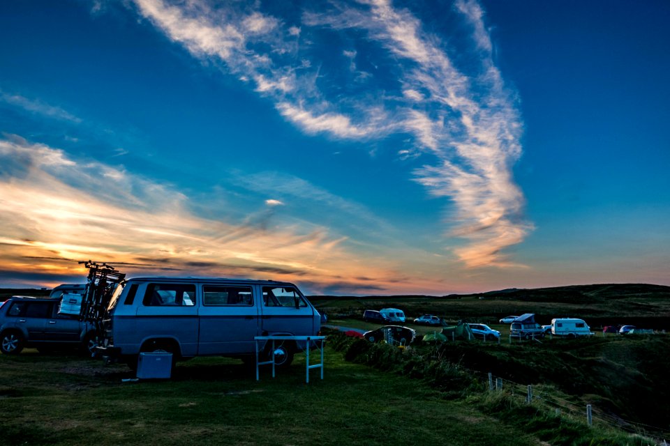 Automobile Campervan Camping