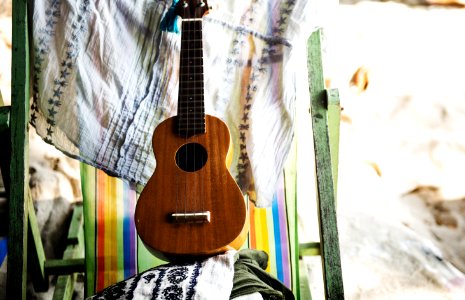 Chair Deck Guitar