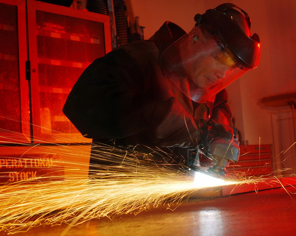 Tool cutter sparks
