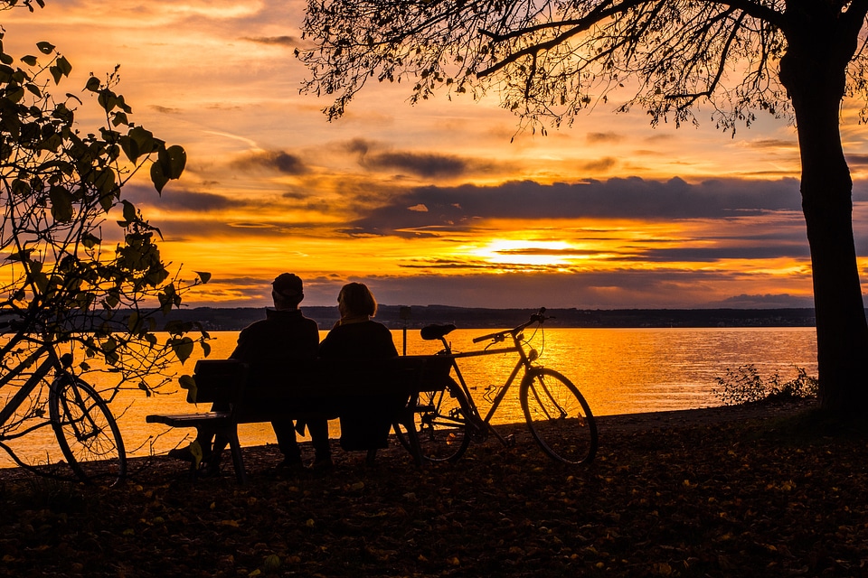 Abendstimmung more bicycle tour