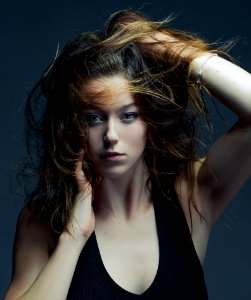 Photography Of Woman Wearing Black Tank Top photo