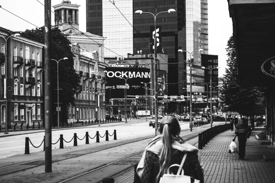 Architecture Black Black-and-white
