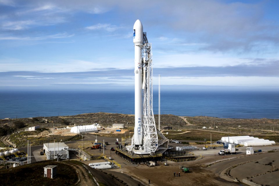White Rocket Launch Pad