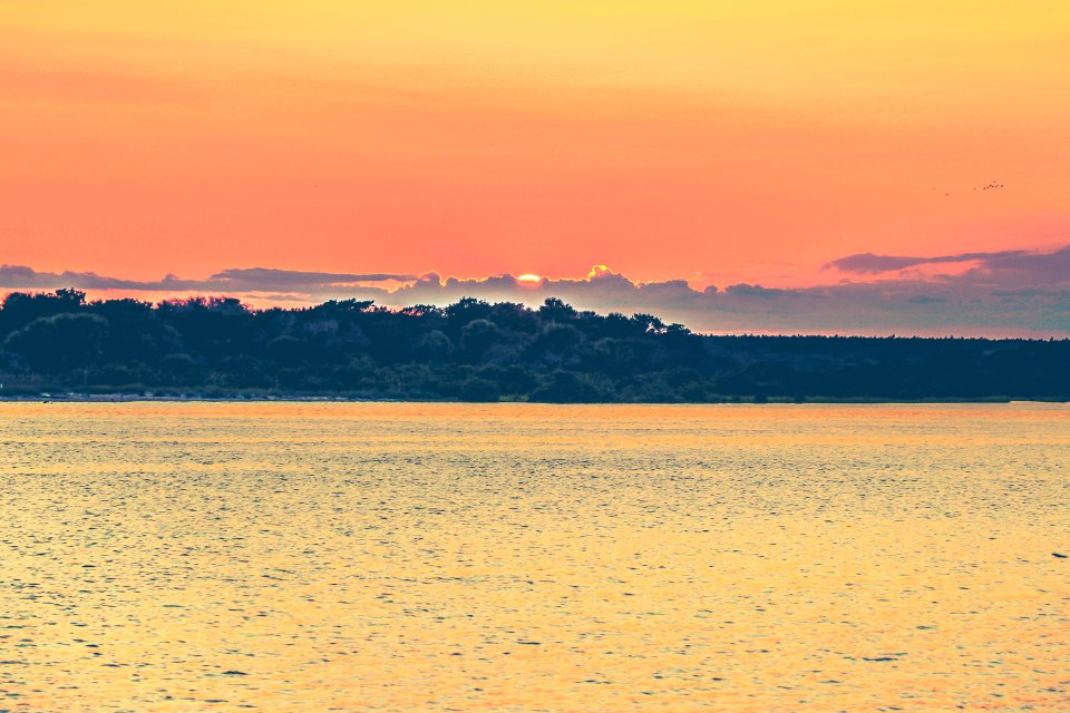 Beach Clouds Dawn
