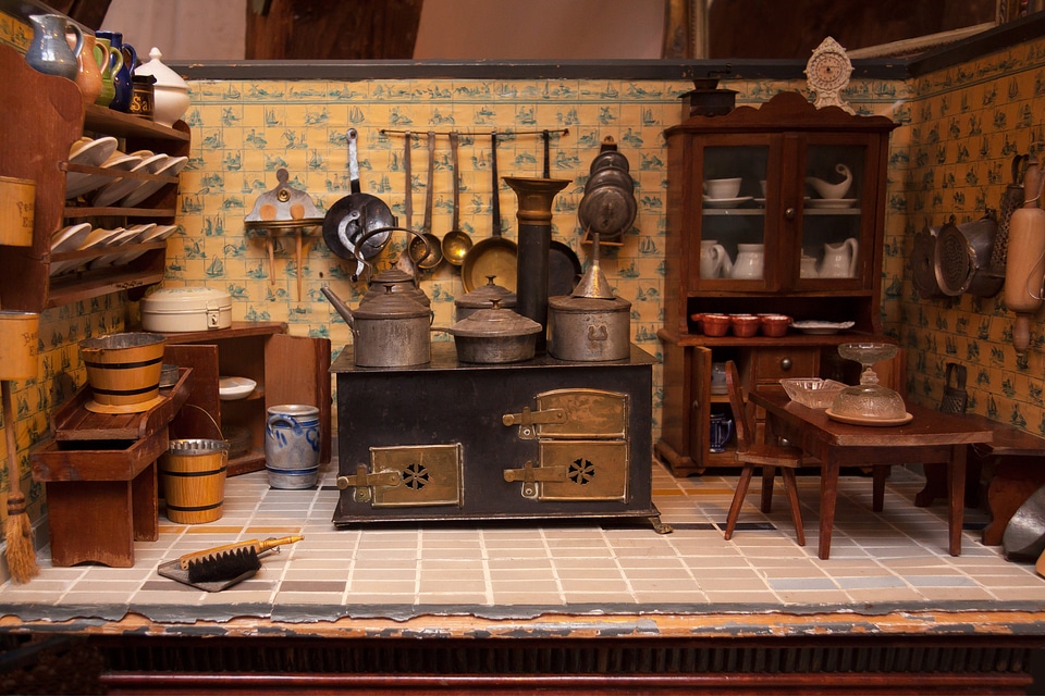 Antique play children toys