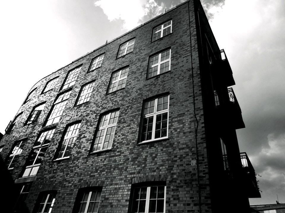 Architecture Black-and-white Brick