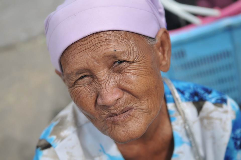 Female mature senior