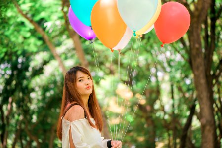 Balloons Blur Casual