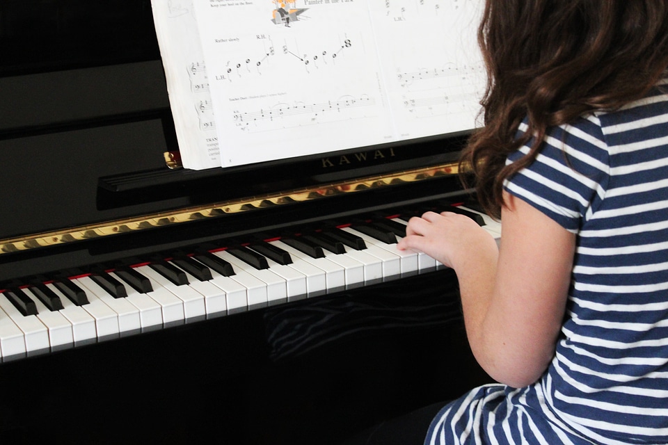 Young musical musician