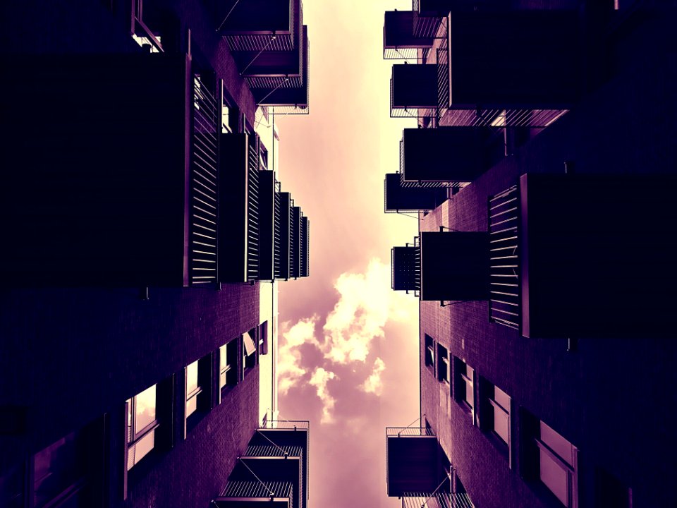 Architecture Balconies Building