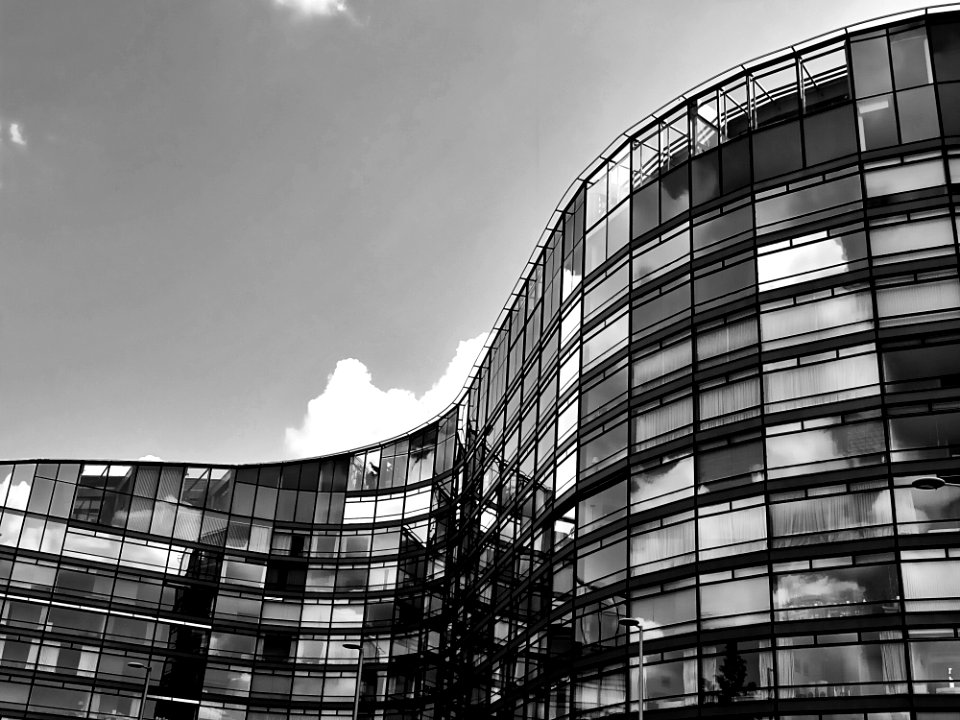 Architecture Black-and-white Building