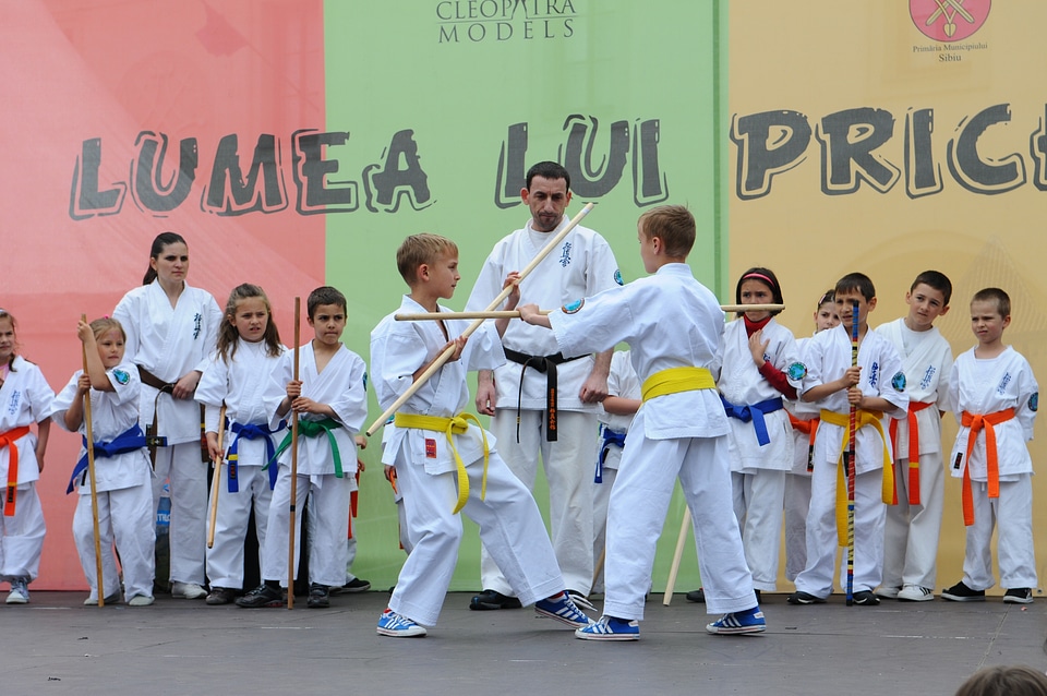 Stage fight exercise