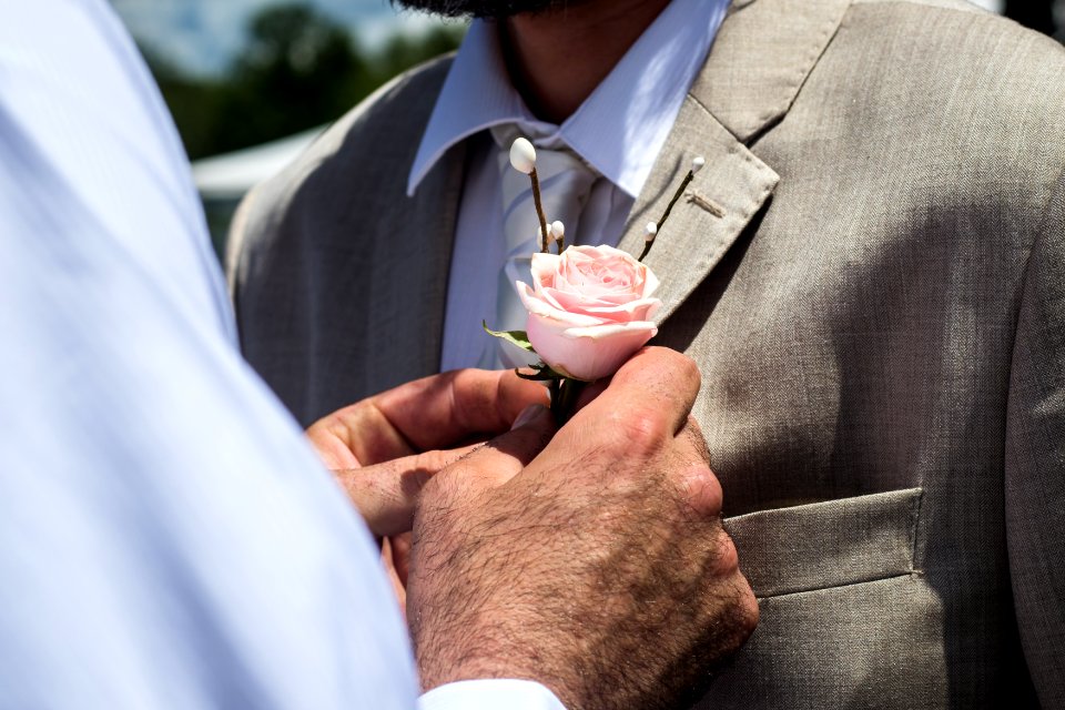 Bestman Boutonniere Flower