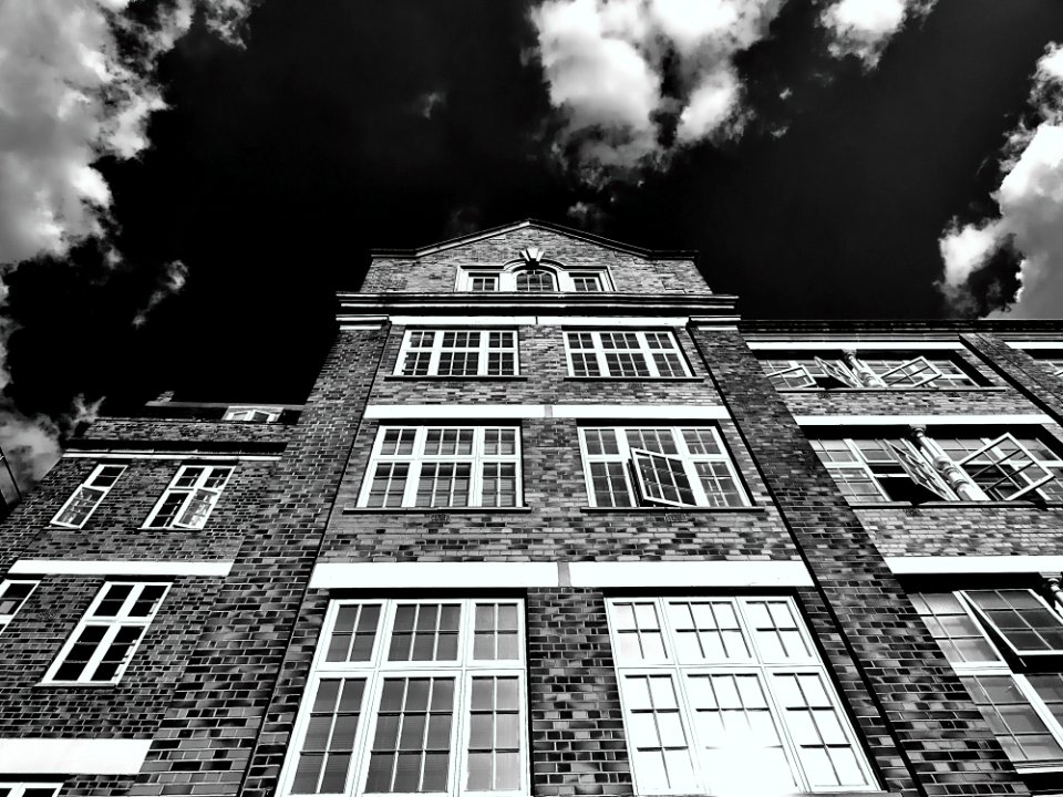 Architecture Black-and-white Building